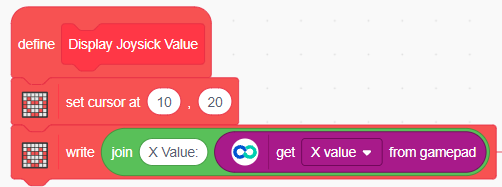 Place the complete join block inside the write block