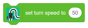 Set the Turn Speed