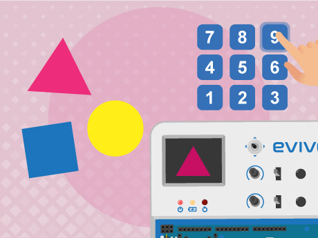 Shapes on Evive TFT Display