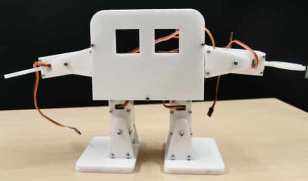attach body front plate to the body base plate