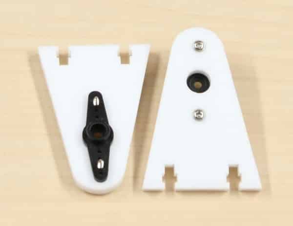 foot servo horn plate