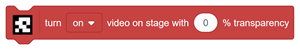 Turn Video On Off