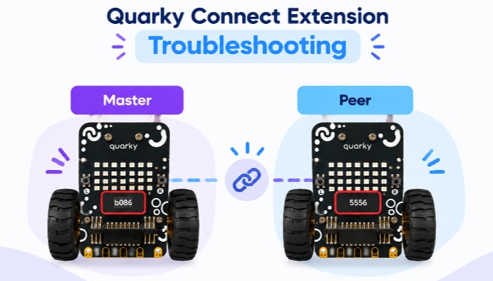 Quarky Connect Extension Troubleshooting