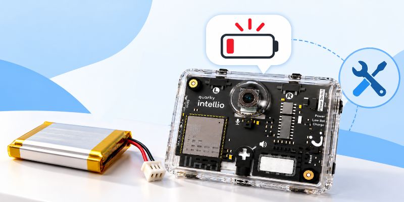 Quarky Intellio Low Battery Troubleshooting Guide