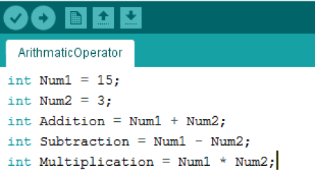 arithmetic Operators