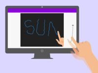 Air Draw Using Hand Motion