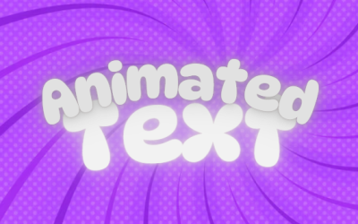Animated text Extension