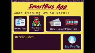 Codeavour 2022 _ SmartBus App _ By_ Om Kulkarni & Shreyash Atre _ MES HSS, BSM Campus 6-41 screenshot