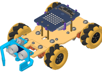 Gripper Mecanum Wheel Robot