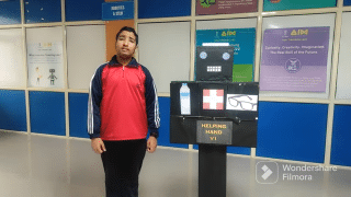HELPING HAND v1_AI and ML robot_ Uplaksh Choudhary_AI project_Codeavour 1-54 screenshot