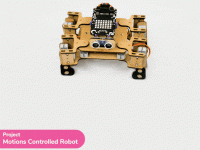 Motion Controlled quadruped