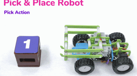 Pick and Place Robot - Pick Action