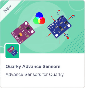 Quarky Advance Sensors Extension feature