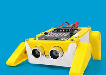 Quarky Robo Dog mini yellow