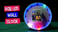 RGB-LED-Wall-Clock