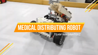 Team Imaginaterz - Project Medicine Distributor Robot by kapish and kashvi _ CODEVAOUR 2021-22 0-2 screenshot