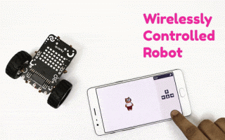 Wirelessly Controlled Robot