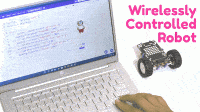 Wirelessly Controlled Robot - Python