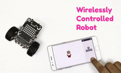 Wirelessly-Controlled-Robot