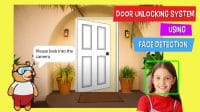 door unlock using face detection