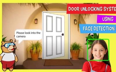 door unlock using face detection