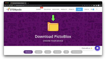 download pictoblox
