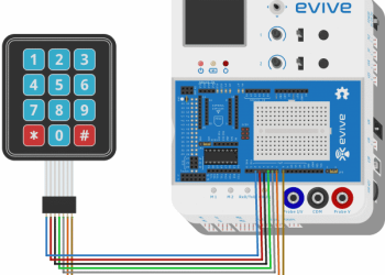 interfacinng keypad with evive